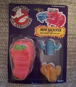 THE REAL GHOSTBUSTERS MINI SHOOTER BOO-ZOOKA & BOO-LETS KENNER FIGURE 1988 VGC - Picture 1 of 4