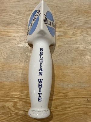 Blue Moon Ceramic Beef Tap Pump Handle Home Bar Man Cave - Image 1 of 4