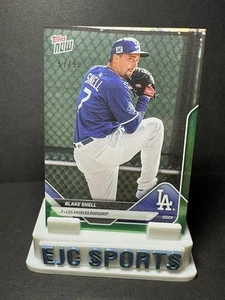 2025 Topps AHORA Camino al Día Inaugural #OD-280 Blake Snell Dodgers Verde 57/99 - Imagen 1 de 3