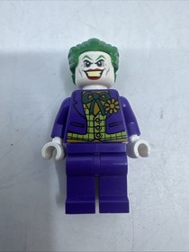 LEGO The Joker Minifigure 6857 The Dynamic Duo Funhouse Escape Batman DC Univ.