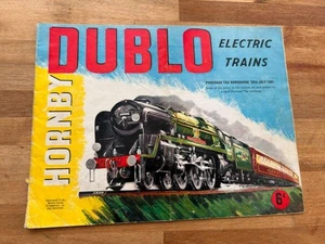 HORNBY DUBLO ELECTRIC TRAIN MODELLEISENBAHN KATALOG 1961 - Bild 1 von 11