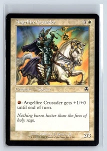 ANGELFIRE CRUSADER - Apocalypse – MTG Magic the Gathering Card - Common - Picture 1 of 6