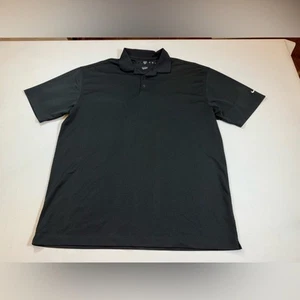 Nike Golf 2XL black polo fit dri shirt collared (bin Z) - Picture 1 of 8