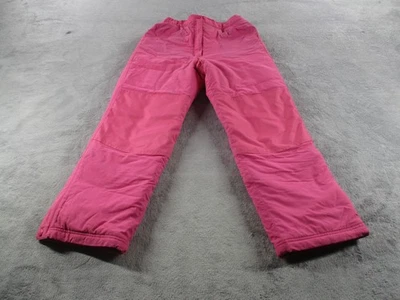 L.L. Bean Pants Juvenil 16 Rosa Aislado Nieve Esquí Rodillas Reforzadas Cremallera Tobillos Foto 1 de 4