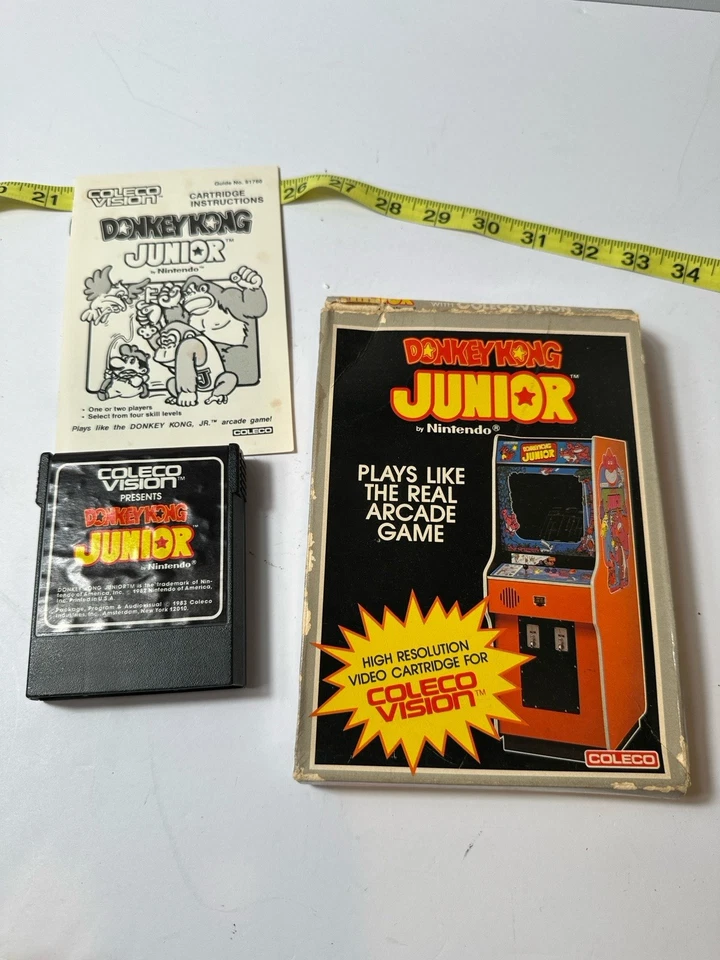 Donkey Kong Junior JR para Colecovision completo en caja Foto 1 de 1