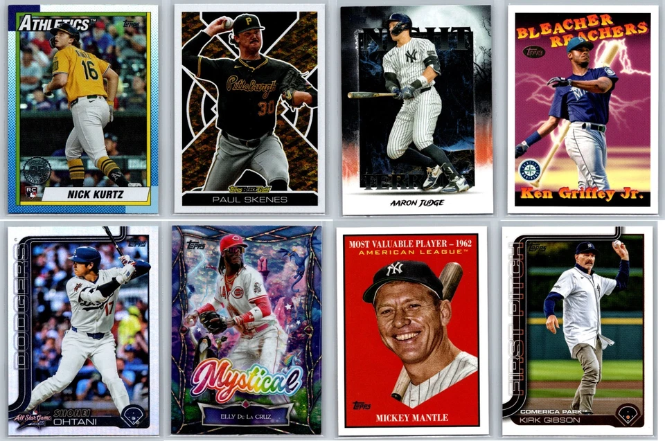 INSERTOS DE BÉISBOL 2025 Topps Update Series ¡Tú eliges y completa tu conjunto! Foto 1 de 1