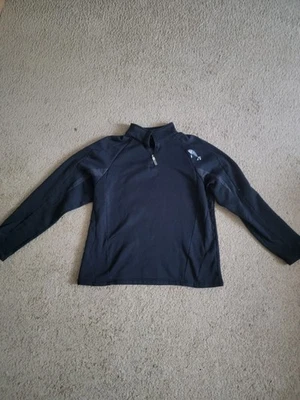 DNA Descent Mens Black Quarter Zip Long Sleeve - Image 1 of 4