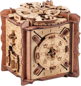 Cluebox Trial of Camelot 3D Wooden Puzzle Escape Room Brain Teaser Gift - Picture 1 of 5
