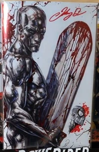 Silver Surfer geprägt Johnny Dejardins Skizzenbuch signiert & bemerkt VORVERKAUF - Bild 1 von 3