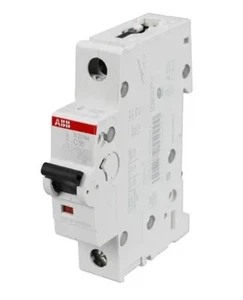 ABB 16A Single Pole 10kA C Curve MCB (N) - Picture 1 of 1