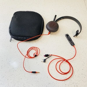 Plantronics Poly Blackwire C5210T mit C5200 Adapter USB Headset getestet funktioniert - Bild 1 von 9