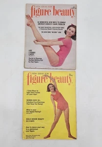 2 Vintage Figure Beauty Magazines 1960s - Picture 1 of 2