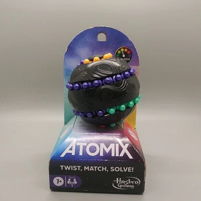 Hasbro Gaming Atomix Puzzle Ball – Twist Match Solve Brain Teaser Toy Ages 7+ - Image 1 of 4