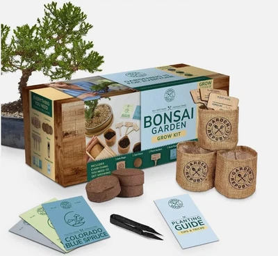 Garden Republic DIY Starter Bonsai Tree Indoor Garden Grow Kit - Image 1 of 4