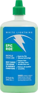 Lubricante de cadena para bicicleta Epic Ride - Lubricante de cadena para bicicleta Epic Ride blanco Lightning Epic Ride - 8 oz, - Imagen 1 de 1