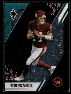 2021 Panini Phoenix Ryan Fitzpatrick CELESTIAL PARALLEL SP Washington #97 🔥 - Picture 1 of 2