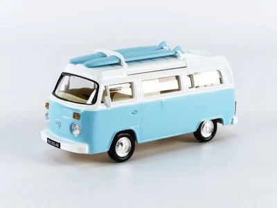 Noreb JET CAR 1/43 Volkswagen T2B Camper Vanlight Blue/White - Image 1 of 4