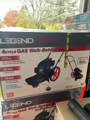 Legend Force 22 pulgadas Cortacésped de cuerda 173cc a gas - Potencia de alta resistencia Foto 1 de 2