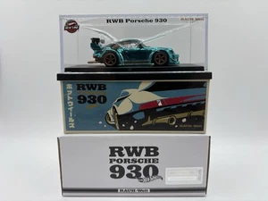 🔥2025 Hot Wheels RLC Red Line Club Exclusive Teal RWB Porsche 930 *IN HAND*🔥 - Picture 1 of 24