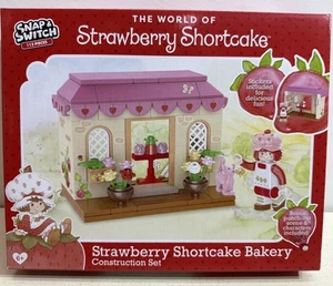 Juego de construcción de panadería Snap & Switch STRAWBERRY SHORTCAKE 112 piezas NUEVO - Imagen 1 de 2