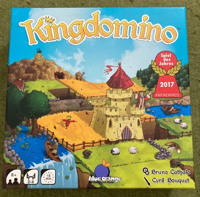 BLUE ORANGE - KINGDOMINO TILE GAME (2016) Unused - Image 1 of 3