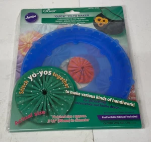 Clover 8708 Quick Yo-Yo Maker-Jumbo redondo 3-1/2" - Imagen 1 de 4