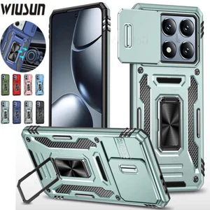 Rugged Shockproof Case for Redmi Note 14 13 12 11 Pro 5G Xiaomi 14T Stand Cover - Picture 1 of 25