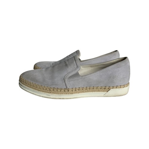 TOD’S Scarpe basse Tod's grigie espadrillas moda sneakers donna taglia 37 US 7 slip on