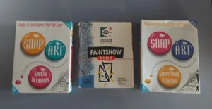 Vintage Computer Software: Paint Show Plus & Snap Art for Windows and Dos System - Picture 1 of 8