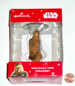 HALLMARK STAR WARS CHEWBACCA CHRISTMAS TREE ORNAMENT 2017 - NIB - Picture 1 of 5