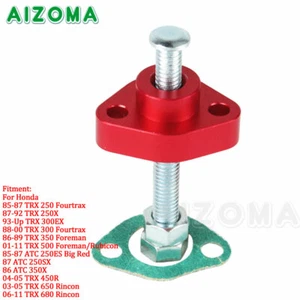CNC Adjuster Manual Cam Chain Tensioner For Honda CBR600F3 ATC 350X 250SX Rincon - Foto 1 di 11