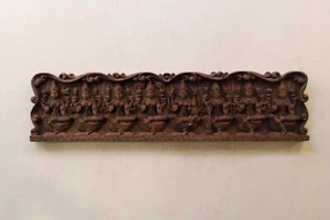 Ashta Lakshmi Statue  Hindu Home Decor Wall Panel Sculpture Pooja Door Entrance - Picture 1 of 8
