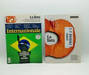 "LA LISTA nomi dei migranti e profughi morti" Supplemento + Internazionale 1276 - Picture 1 of 1