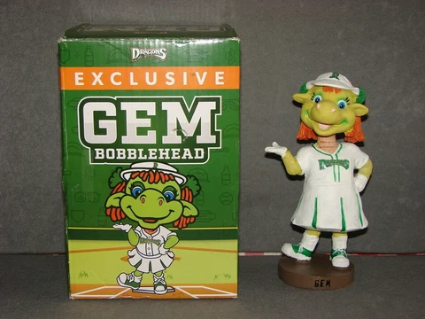 Gem Mascot Dayton Dragons Bobblehead [NEW] Cover