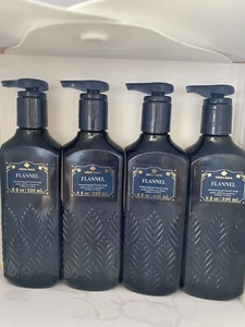 4 New FLANNEL CLEANSING GEL HAND SOAP BATH & BODY WORKS - Picture 1 of 1