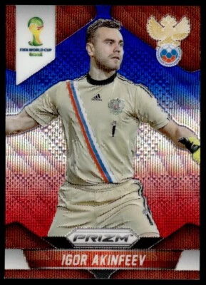 2014 Panini FIFA World Cup Brazil Prizm Igor Akinfeev Russia #162 - Image 1 of 2