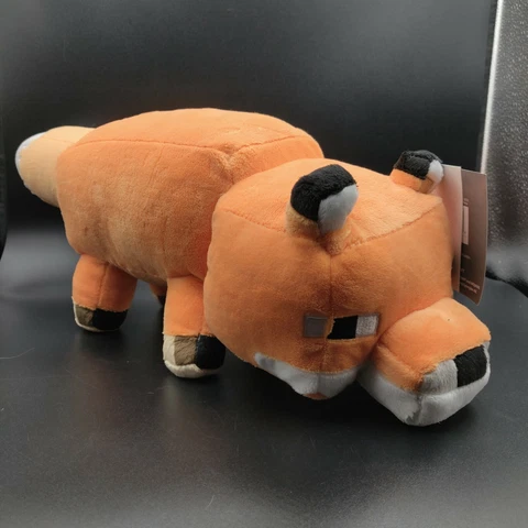 Minecraft Fox Soft Plush Stuffed Toy Animal Mojang Jinx 20" Long Pillow 🦊 Cover