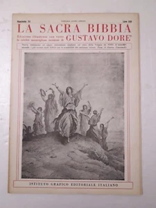 La Sacra Bibbia Illustrata n. 73 anno 1957 Incisioni di Cristiano Dorè IGEI - Picture 1 of 1