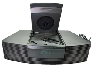 BOSE Wave AM/FM Radio CD Player Alarm Clock AUX AWRC-1G Black-(NO REMOTE)-WORKS - Picture 1 of 11