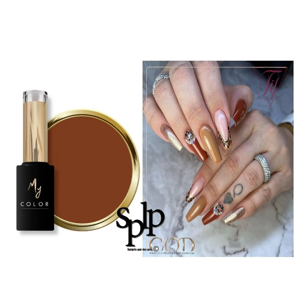 Rockoff Semipermanenter Nagellack – HEMA-frei, Selbstnivellierend, Hält Bis Zu 5 Wochen (8 Ml)