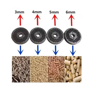 Máquina de pellets de alimentación de 3-6 mm placa amoladora disco apto para máquina de molino de pellets de alimentación animal - Imagen 1 de 16
