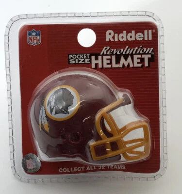 Карманные профессиональные шлемы Washington Redskins Riddell NFL - Изображение 1 из 2