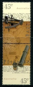 1998 Australia Bass & Flinders Bicentenary 45c Joined Pair, MNH, Clean & Fresh - Bild 1 von 1