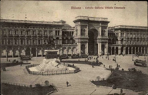 Mailand Milano Italien Italia Lombardei 1921 Galleria Vittorio Emanuele Bauwerk - Picture 1 of 2