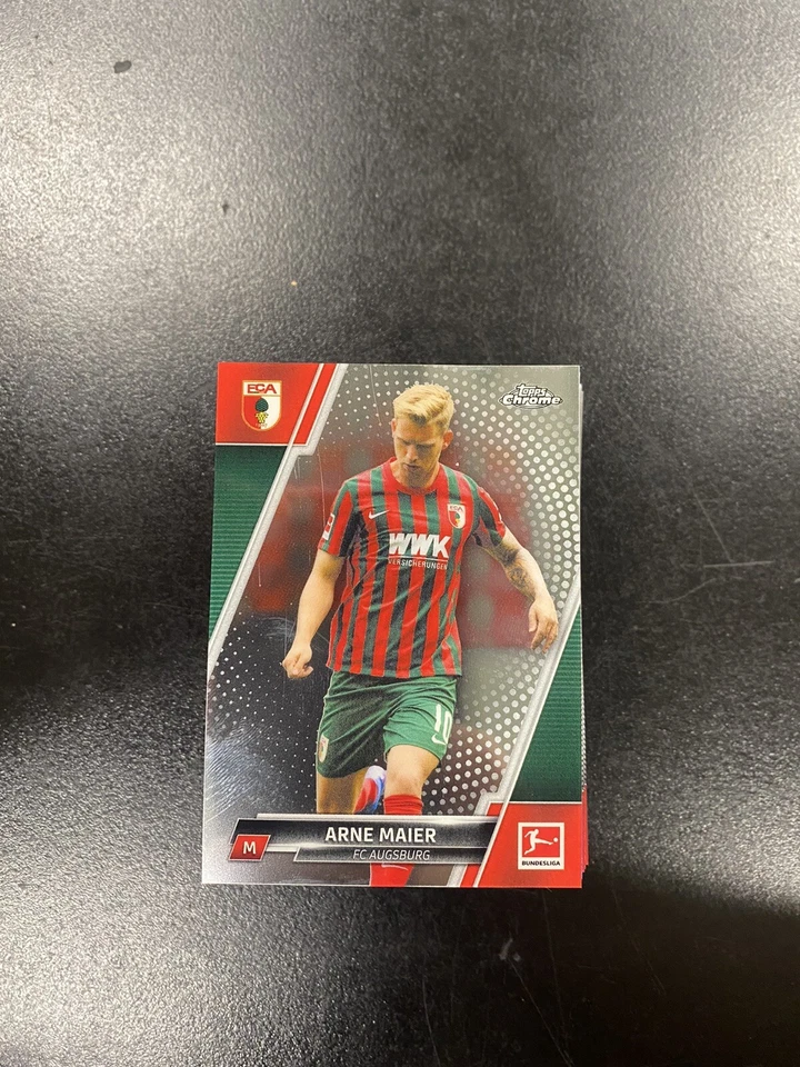 2021-22 Topps Chrome Bundesliga Soccer Cards Base Pick From List - Image 1 of 1