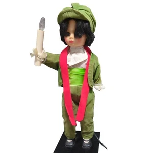 Display Arts MOTIONETTE Weihnachten 1982 24" Caroler Kerze selten funktioniert top - Bild 1 von 7