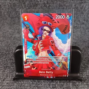 ONE PIECE Belo Betty (Alt Art) OP05-015 R The Best PRB-01 inglese molto bello - Foto 1 di 8
