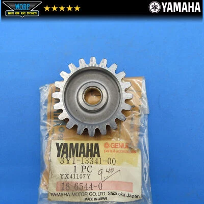 NUEVO GENUINO OEM YAMAHA 80-83 TT XT SR 250 BOMBA DE ACEITE ENGRANAJE RALENTÍ 3Y1-13341-00 Foto 1 de 4