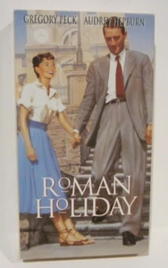Roman Holiday Audrey Hepburn Gregory Peck Classic Movie VHS - Imagen 1 de 6