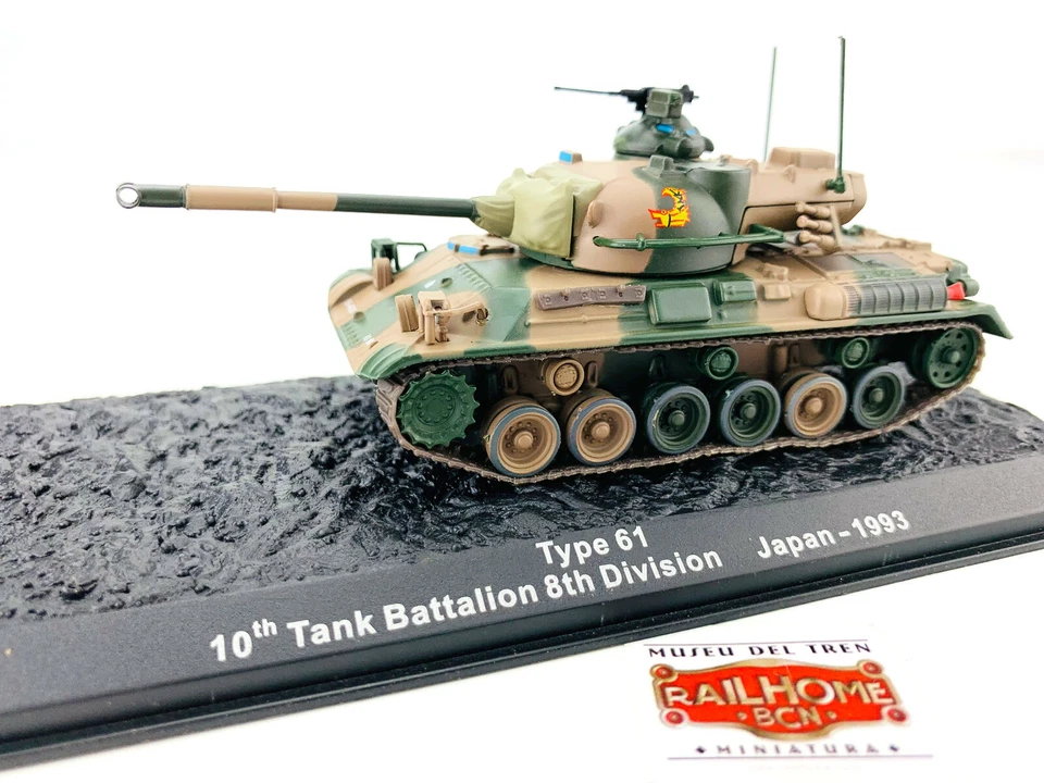 Cars Of Combat Altaya 1:72 - Type 61 - Japan 1993 - Image 1 of 1
